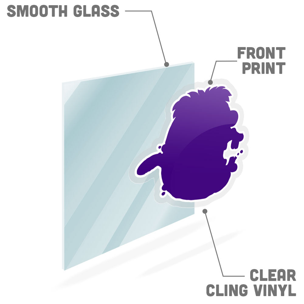 White Static Cling