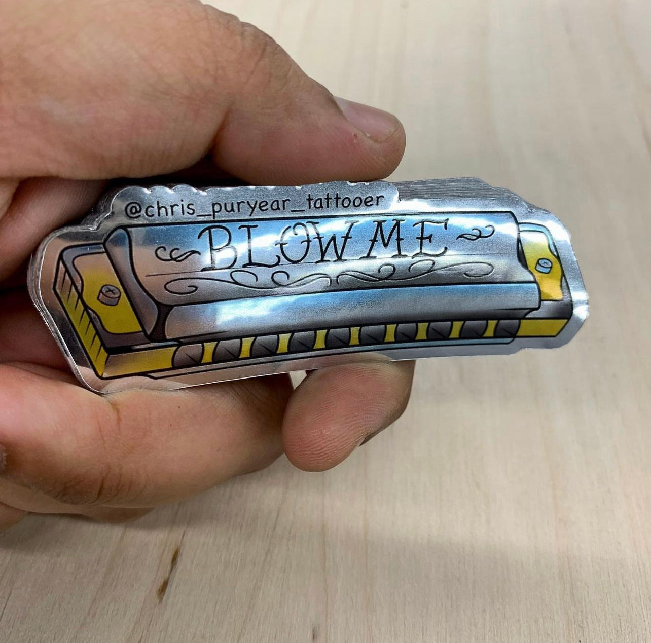 Chrome Stickers