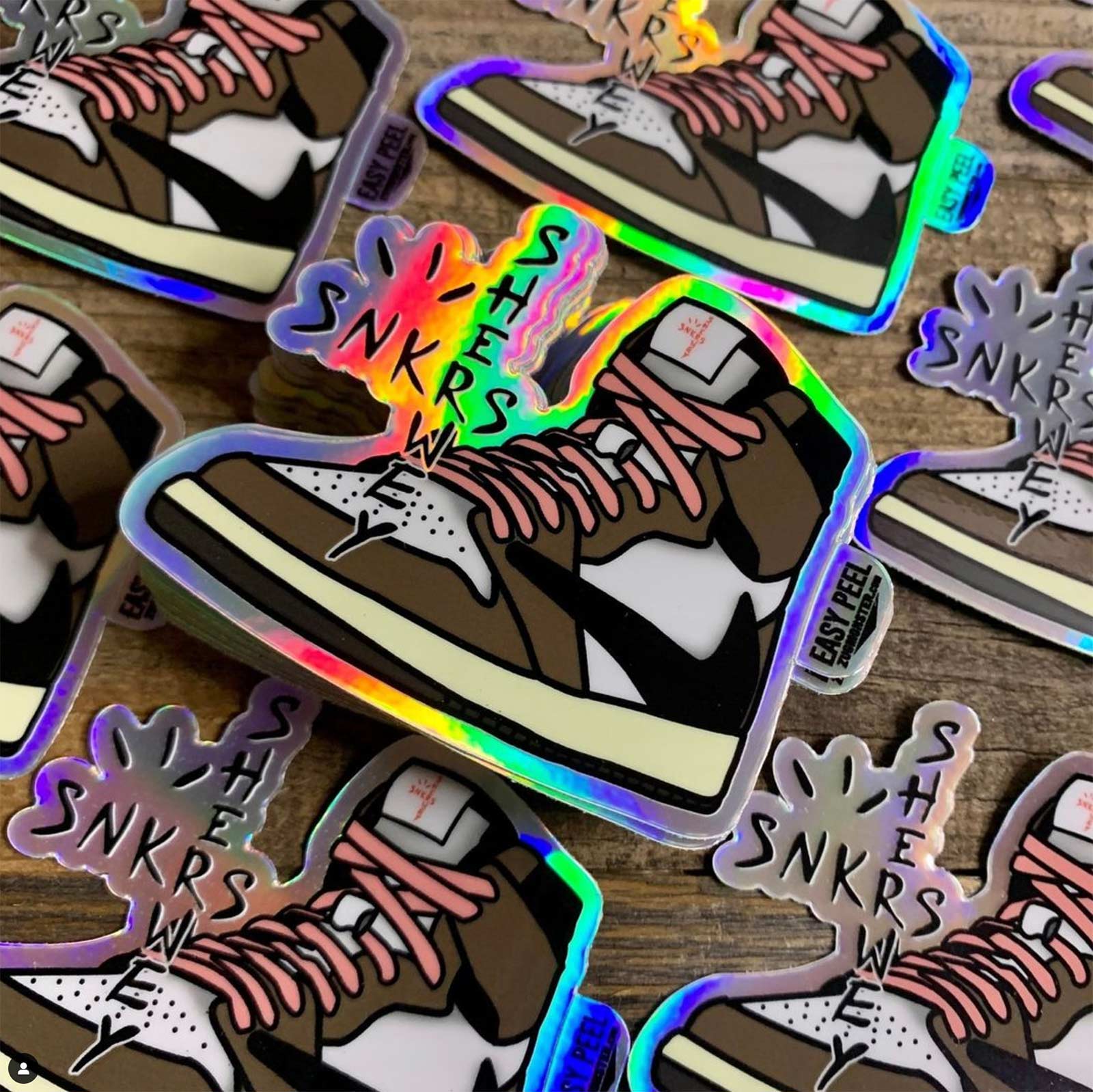 Custom Holographic Stickers