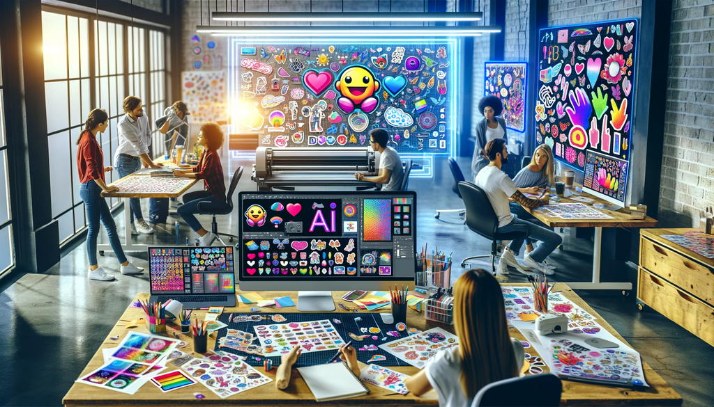 AI as Your Artistic Partner: Starting a Sticker Business with AI Tools
