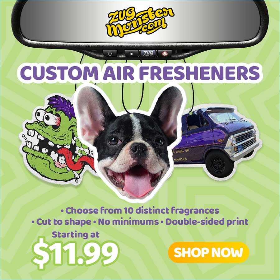 Customize Your Scent: Personalized Air Freshener Solutions from ZUG MONSTER