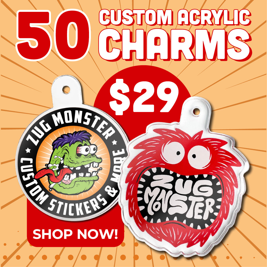 50 - 1.5" Charms Deal