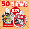 50 - 1.5" Charms Deal