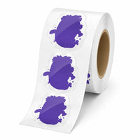 Clear Roll Labels