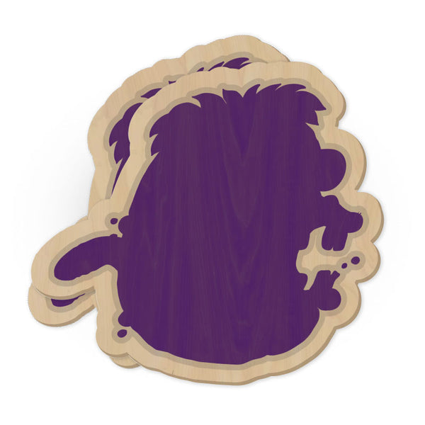 Wood Sticker Samples