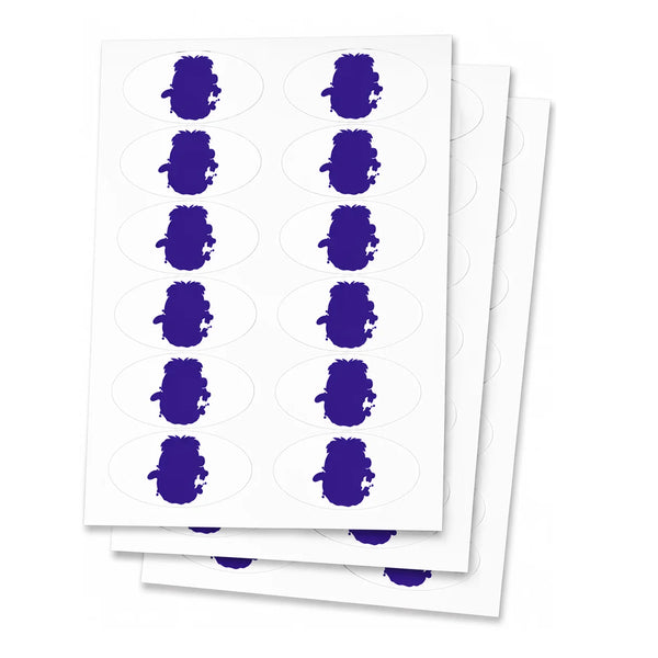 Oval Label Sheets
