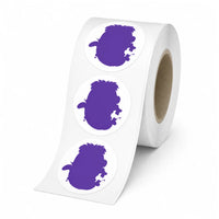 Round Roll Labels