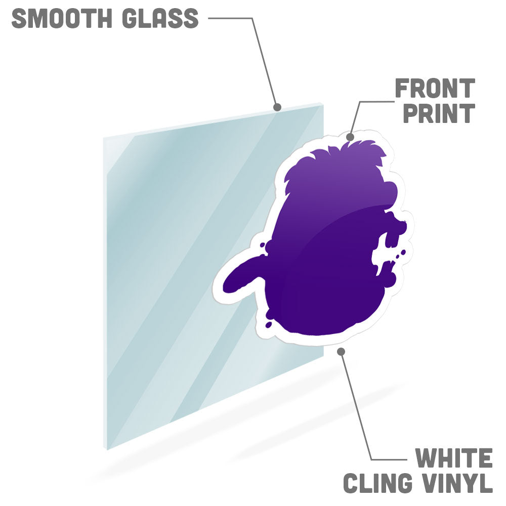 White Static Cling