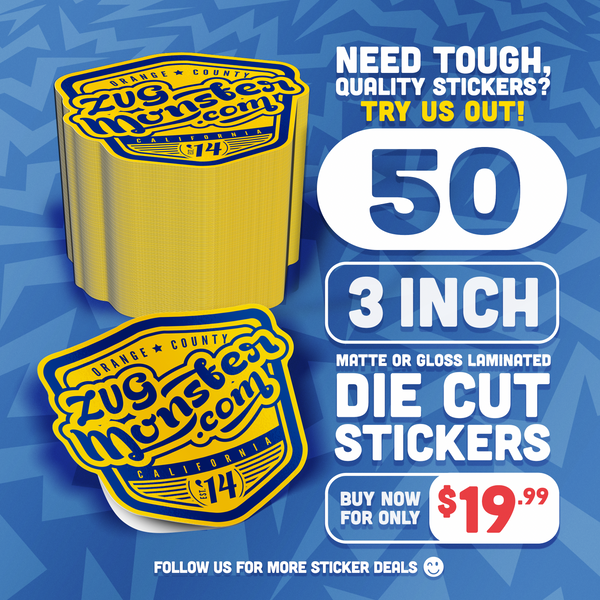 50 Stickers for $19.99