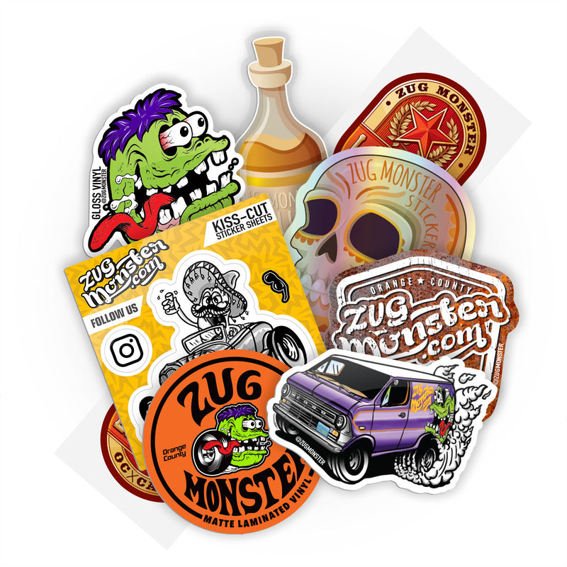 ZUG Monster - Custom stickers, labels, banners, coasters and more! – ZUG  MONSTER