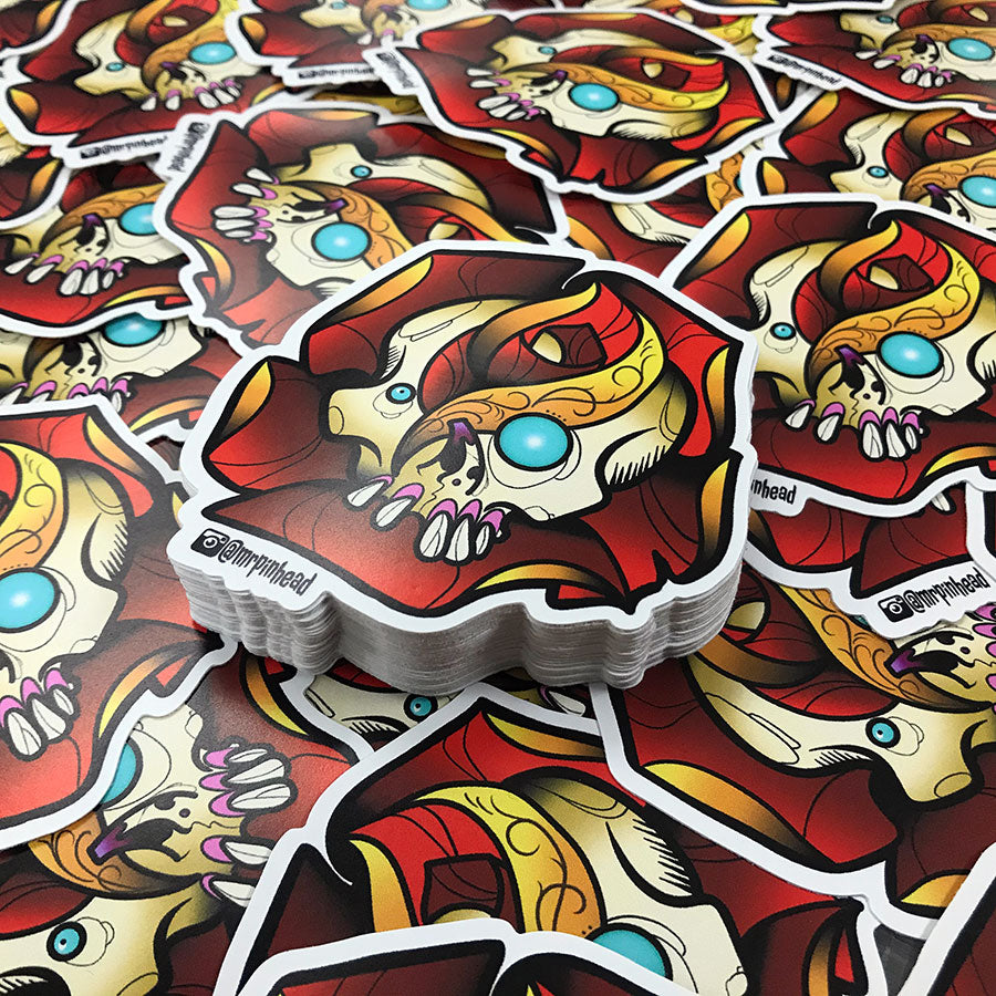 15 Custom Matte Stickers