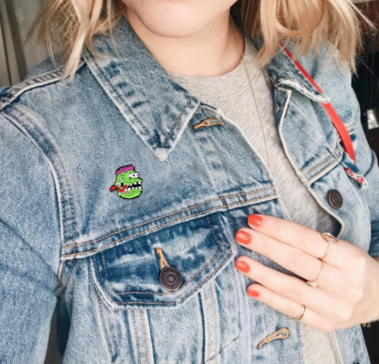 ZUG Monster Enamel Pin.