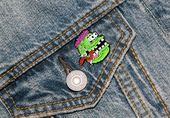 ZUG Monster Enamel Pin.